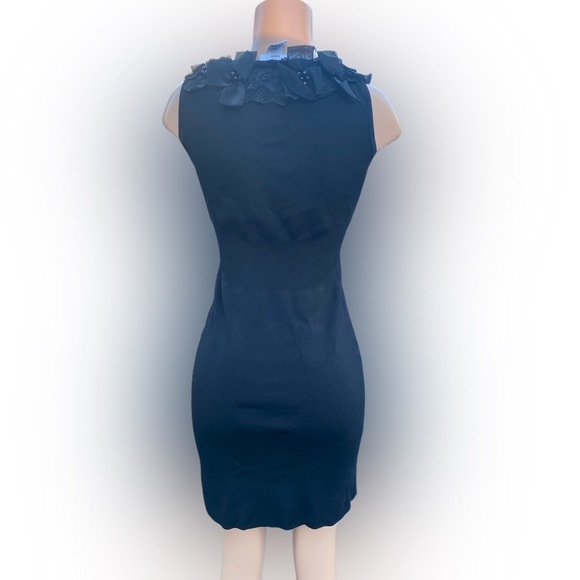 Carmen by Marc Valvo Black Dress M - Picture 3 of 6